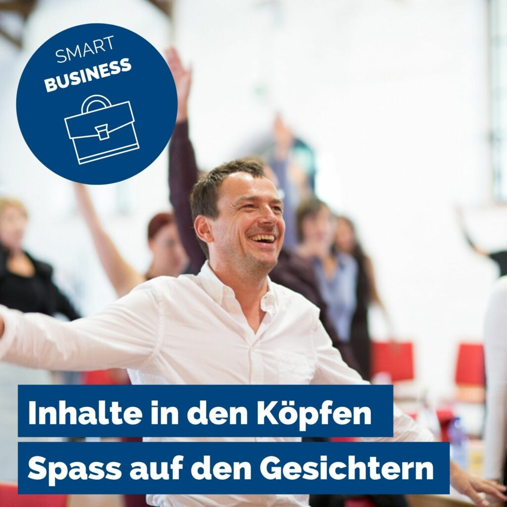 Mitarbeiter und Kunden bringen mit bewegtem Gehirnjogging und Gedächtnistraining ihre grauen Zellen auf Zack